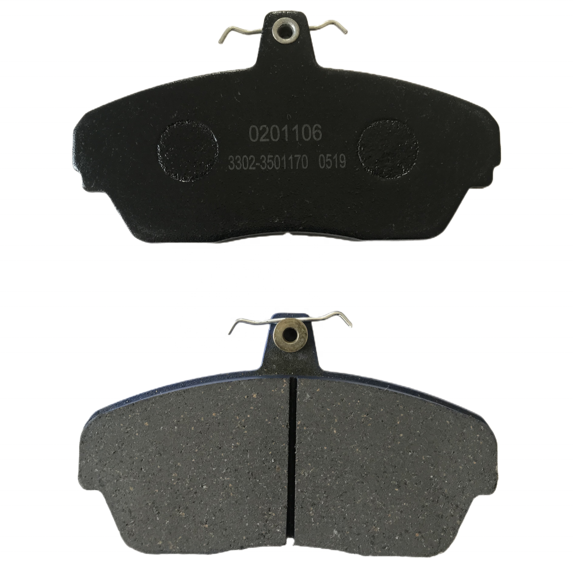 Front Set Ceramic Car Brake Pads for HONDA CIVIC OEM 45022-S74-E10 D1255