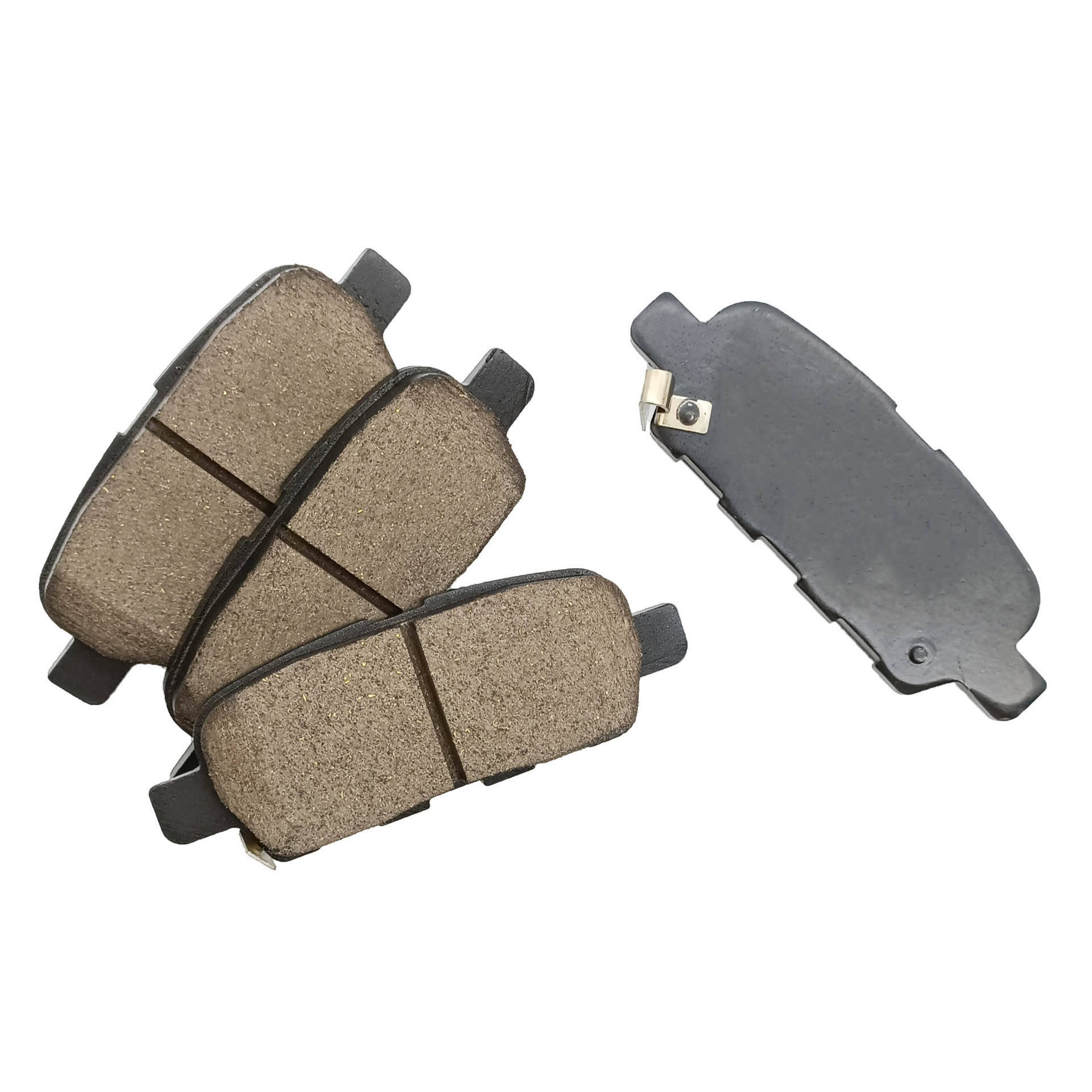 Factory custom semi-metallic front pad brakes auto disc wholesale brake pads D1415 D4060-JA00A for renault infiniti nissan	