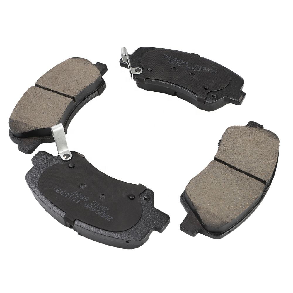 D1593 Ceramic Car Pastillas De Freno Wholesale Brake Pad for KIA Rio OEM 581011RA00	