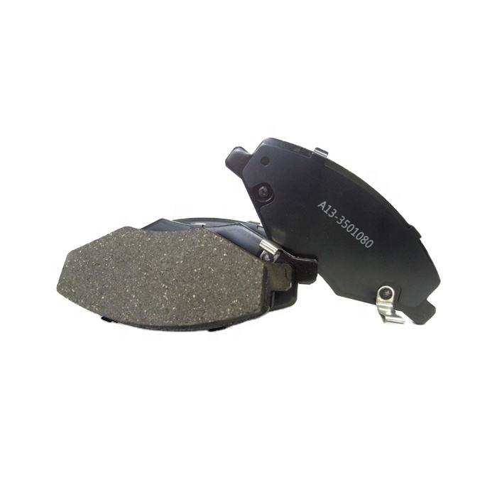 A13-3501080 Best Quality Automobile Ceramic Front Disc Brake Pad for MVM 315,Lifan X60,Chery A3,E5,Fulwin,Tiggo
