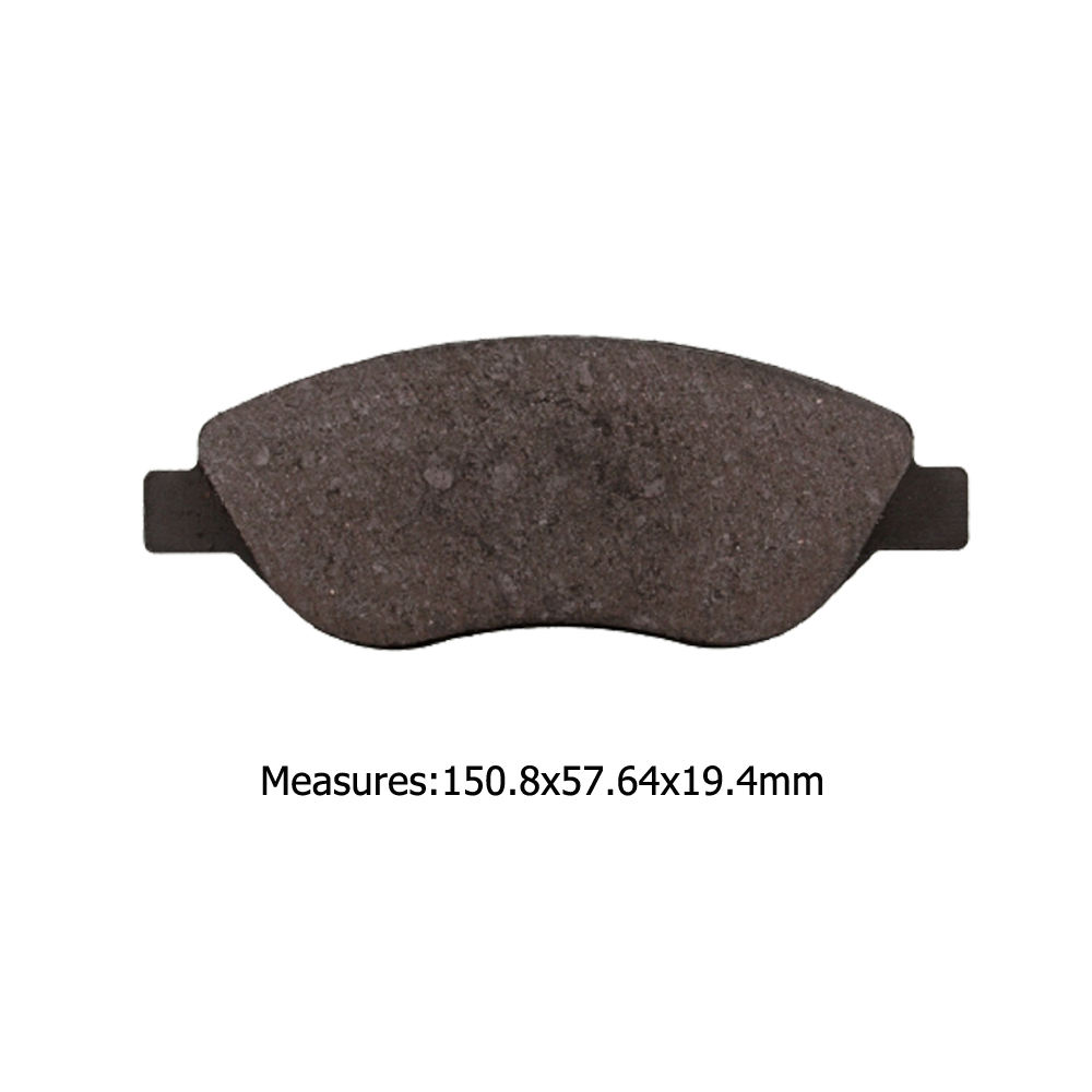 D1536-8745 Front Brake Pads for Lancia Delta III/Lybra 839 07/1999-10/2014