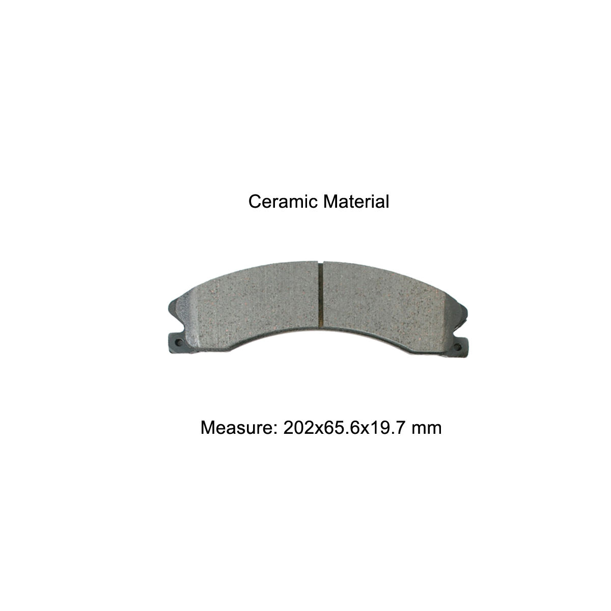 D1565-8733 Front Brake Pads for Chevrolet Silverado 3500/Silverado 2500 GMC Sierra 2500/Sierra 3500