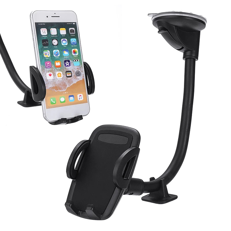Car Windshield Suction Cup Phone Mount Holder 360 Degree Rotation GPS Mobile Phone Stand Bracket Support	