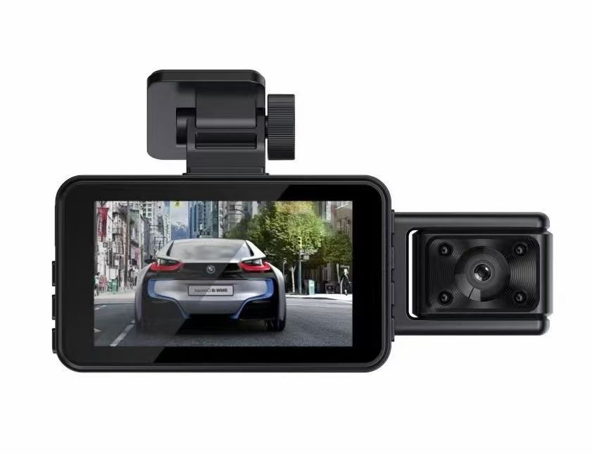 High Quality 3 Lens Car Camera Micro Multifunctional WiFi Front Inside Rear 3 Way Dash Camera All-in-One Dash Cam