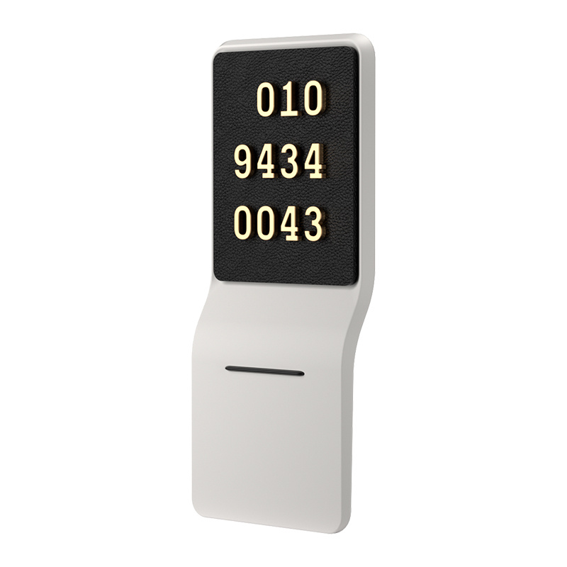 Customize Differenct Color Emergency Car Temporary Parking Number Plate Auto Phone Number Parking Stand