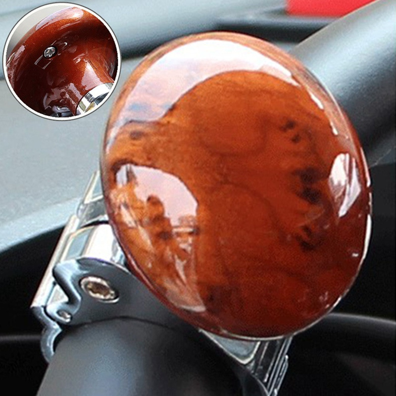 Universal Car Steering Wheel Shift Knob Spinner Power Handle Accessory Tool Wyz13220