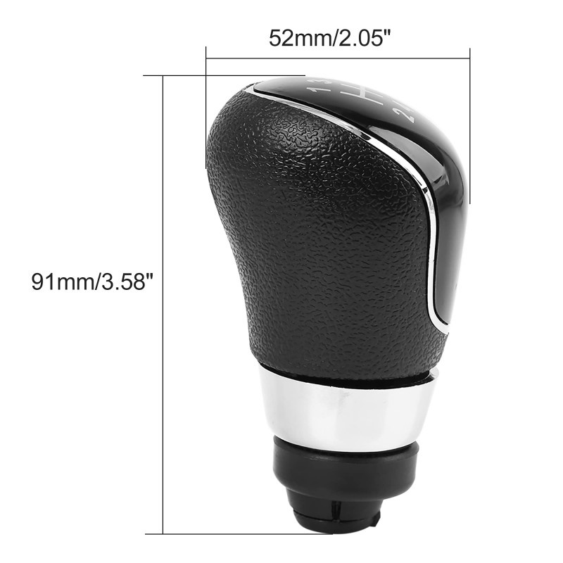 5-Speed Manual Gear Shift Knob for Ford Focus Plastic Shifter Cover