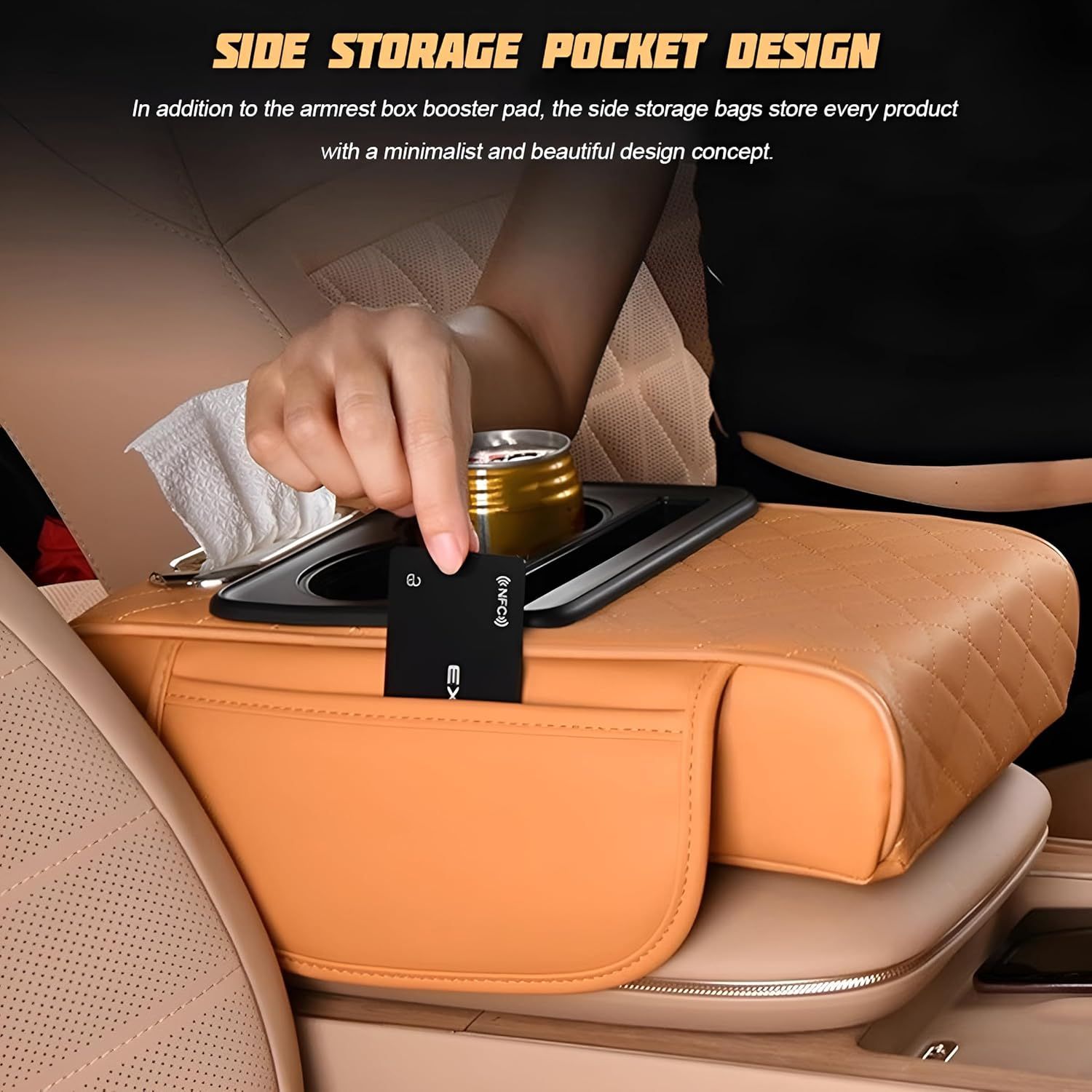 Car Interior Accessories Armrest Box Storage Bag