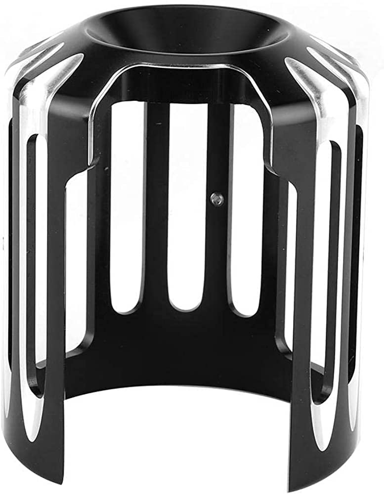 Machined Aluminum Motorcycle Oil Filter Cover Cap Machine Oil Grid