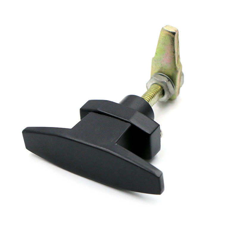 Black Car Trunk Lid Cabinet Door Swing Knob T Handle Lock