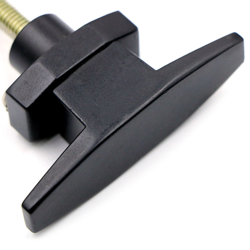 Black Car Trunk Lid Cabinet Door Swing Knob T Handle Lock