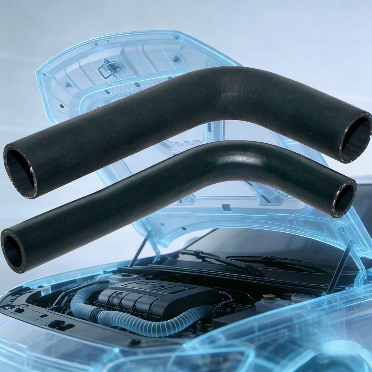 High Quality Brake Hose EPDM Rubber Flexible Air Intake Water Radiator Auto Car Parts Polymer-Reinforced Hose