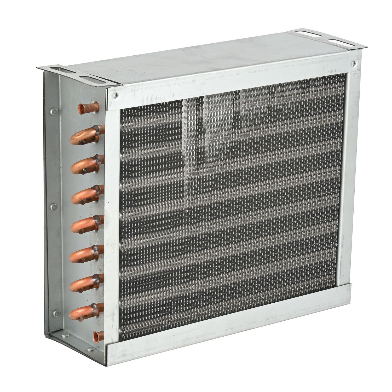 Capacitor All Size Air Cooler Heat Exchanger Copper Tube Fin Type Condenser Fan Cooling Evaporator Refrigerator Condenser for Air Conditioner