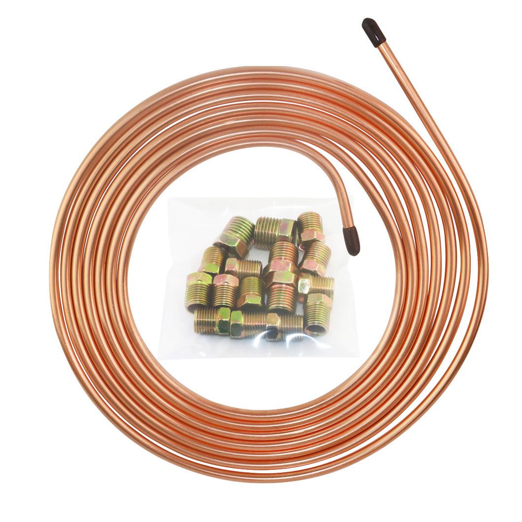 Galvanized Copper Plated Iron Pipe Brake Oil Pipe Brake Oil Pipe Mini Car	