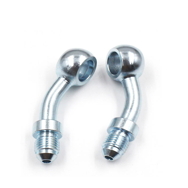 Auto Parts Customized Stainless Steel Brake Hose Tube Pipe Line Assembly Automotive Hydraulic Adapter Connector Barb Fittings